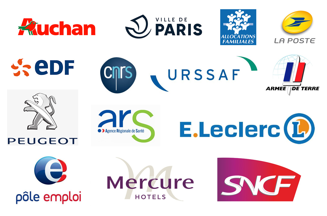 Formations   à Vannes, Lorient 56, Rennes 35, Saint-Brieuc 22 - Références clients